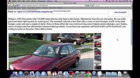 see also. . Craigslist omaha for sale by owner